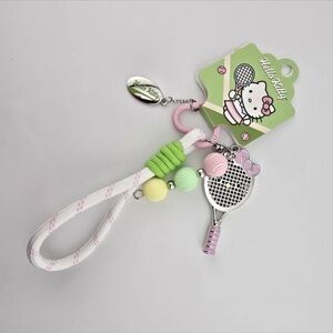 NIB Limited Edition Miniso Hello Kitty Tennis Club Keychain